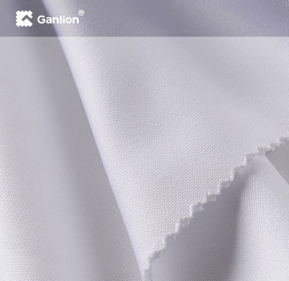 Polyester Cotton Antismelly Anti Bacterial Fabric For Chef Uniform Plain 1/1
