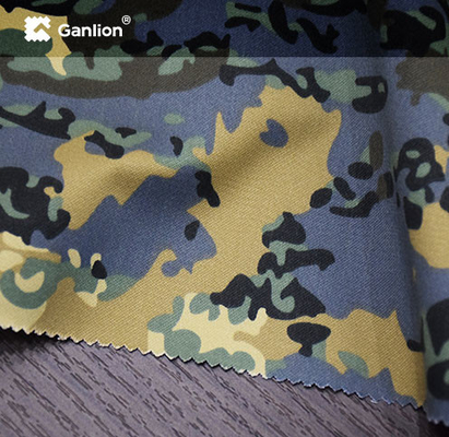 Army Waterproof Camo Material Satin 4/1 For BDU ACU Clothing