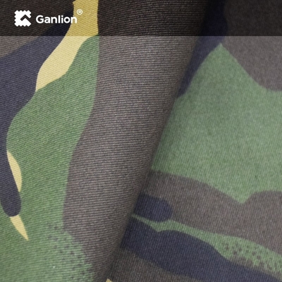 Antimosquito Jungle Camouflage Cotton Military Uniform Fabric Drill