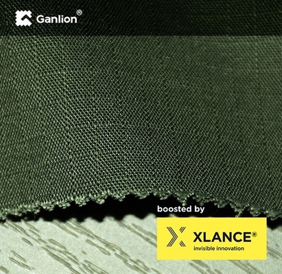 SGS XLA Polyester Cotton Xlance Medical Uniform Material Ripstop 2*2