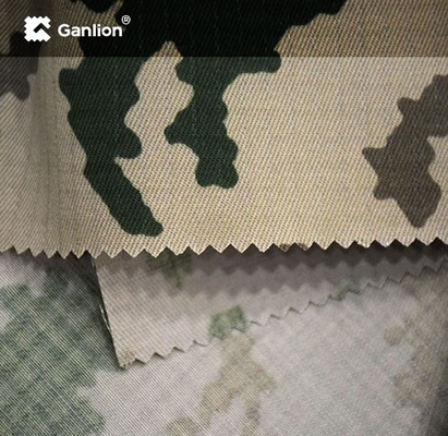 Twill 3/1 IRR Camouflage Anti Infrared Material Nylon Cotton Fabric