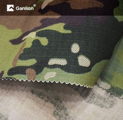 Nylon Cotton Military Uniform Material Ripstop 2*2 For Military Combat Uniform