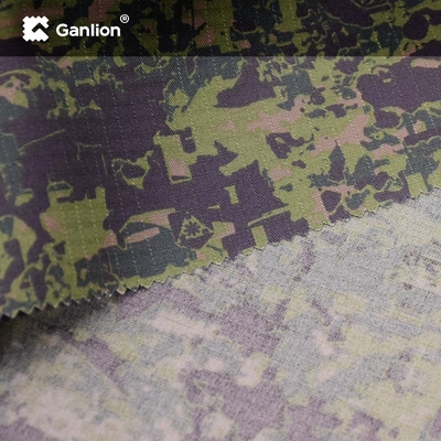 Polyester Cotton WR Camo Military Uniform Fabric Twill 2/2