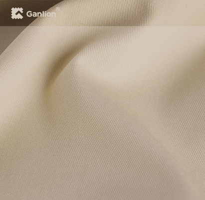 Khaki Fire Retardant Stretch Cotton Spandex Fabric Twill 3/1