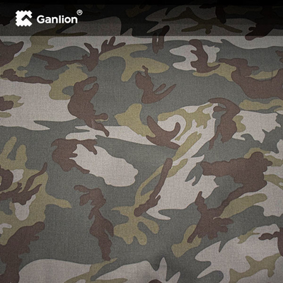 Cotton Spandex Jungle Fashion Twill Camo Stretch Fabric For Military Uniform