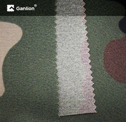 100% Nylon 6 IRR  Outdoor Camo Fabric For Military Uniform PU Coating