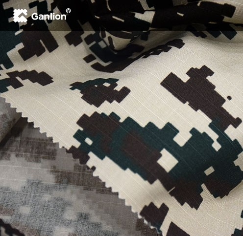 Nylon Cotton Digital Camo Army Uniform Cloth Material Ripstop 2*2