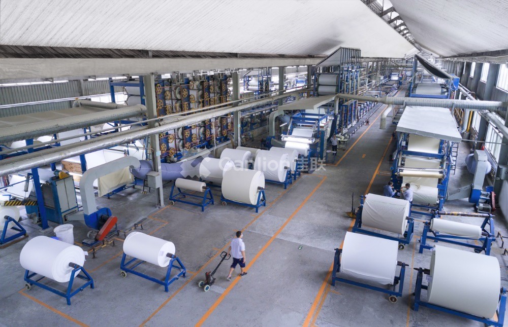 Mianyang Jialian printing and dyeing Co., Ltd. factory production line