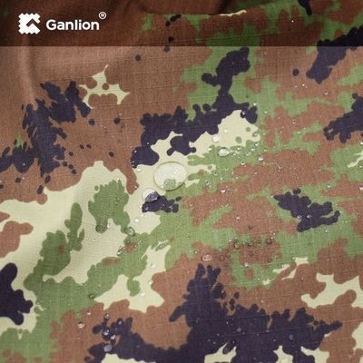 IRR WR Polyester Cotton  Camouflage Anti Infrared Fabric Ripstop 3*3