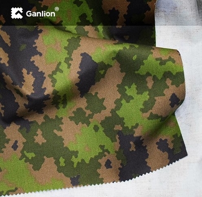 IRR C6 WR OR Finnish Anti Infrared Fabric Satin 4/1 Military Clothing Material