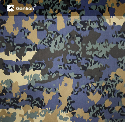 Army Waterproof Camo Material Satin 4/1 For BDU ACU Clothing