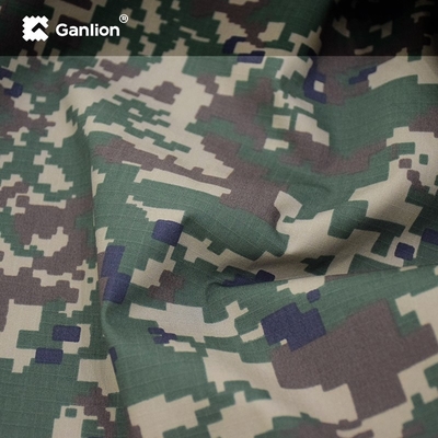 Polyester Cotton  camouflage Camo camouflage Uniform Fabric 240GSM
