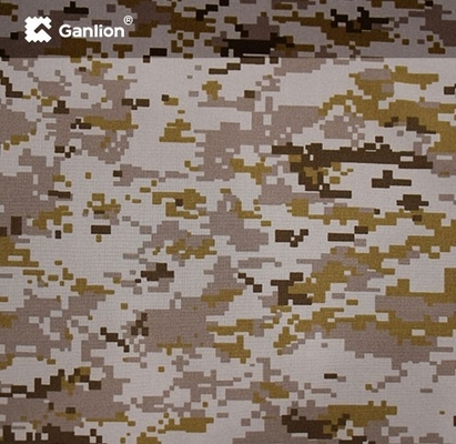 Polyester Viscose WR Digital Camouflage Waterproof Camo Fabric Ripstop For Backpack