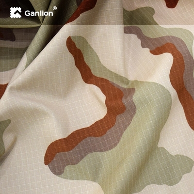 Antiwrinkle Hump camouflage Uniform Fabric Ripstop 3*3