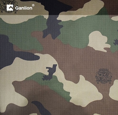 High Color Fastness Jungle Camouflage camouflage Fabric Anti Chlorine