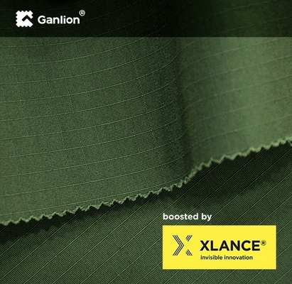 SGS XLA Polyester Cotton Xlance Medical Uniform Material Ripstop 2*2