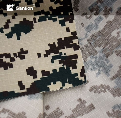 Nylon Cotton Digital Camo Army Uniform Cloth Material Ripstop 2*2