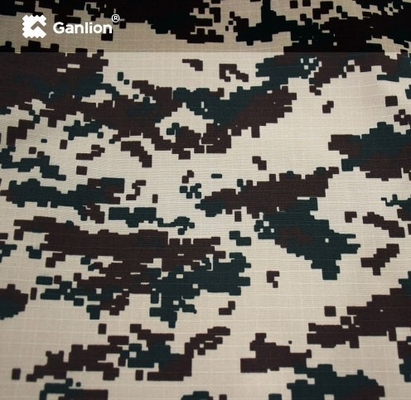 Nylon Cotton Digital Camo camouflage Uniform Cloth Material Ripstop 2*2