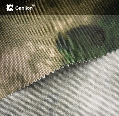 355GSM Waterproof camouflage Fabric For Backpack Plain Weave