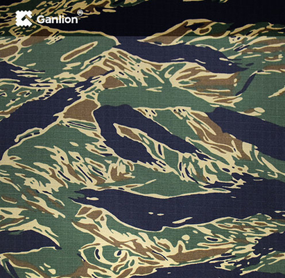 WR Lizard Waterproof Ripstop Nylon Fabric For camouflage Uniform Anti Wrinkle