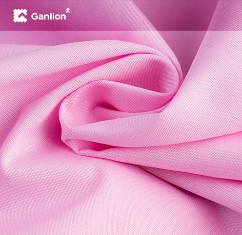 Plain 1/1 Cotton Polyester Medical Uniform Fabric Anti Chlorine