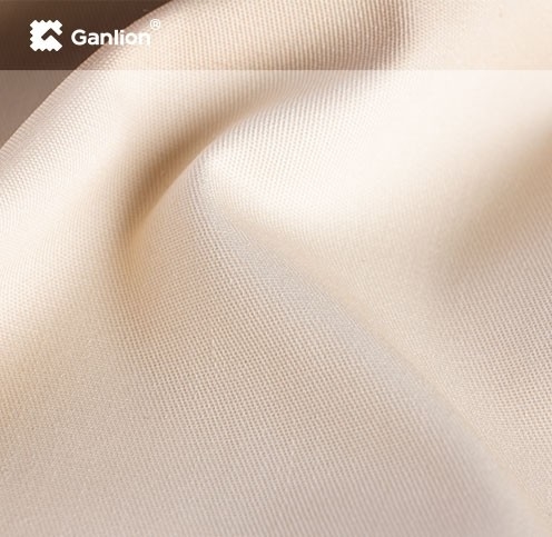 Polyester Tencel GRS OCS Twill 2/2 Recycled Fiber Fabric For Overall Coat