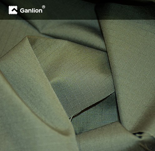 Cotton Nylon Spandex Functional Workwear Fabric Moisture Absorption Anti Winkle